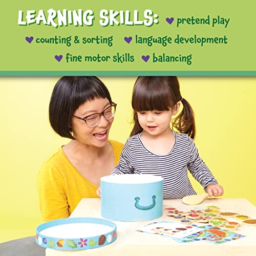 Peaceable Kingdom Acorn Soup – Game for You and Your 2 + Year Old – Fun Toddler Games Ages 2–4 That Teach Numbers and Counting Skills - Image 4