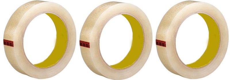 Inditradition Strong Adhesive 1 Inch Transparent Cello Tape (Pack of 3) | for Home & Office Use (65 Meter, 42 Microns Guaranteed) - Image 2