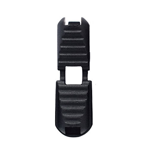 KEEJEA 25 Pack Zipper Pull Cord Lock Cord Ends Black Buckle for Paracord Cord,Shoes,Molle Backpack - Image 5