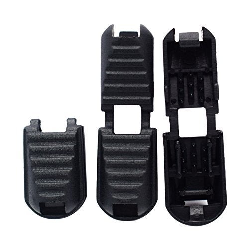 KEEJEA 25 Pack Zipper Pull Cord Lock Cord Ends Black Buckle for Paracord Cord,Shoes,Molle Backpack - Image 2