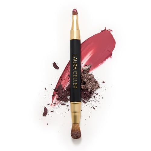 LAURA GELLER NEW YORK Cosmetic Professional Makeup Brushes CrueltyFree 22 DualEnded Lip Eyeshadow Brush - Image 1