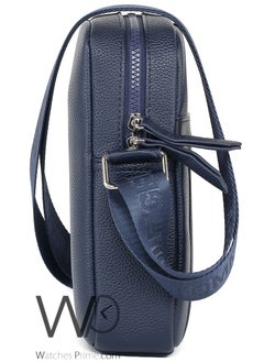 Tommy Hilfiger Plus Leather Tommy Hilfiger Crossbody Messenger Shoulder Navy Blue Mens Bag  - Image 5