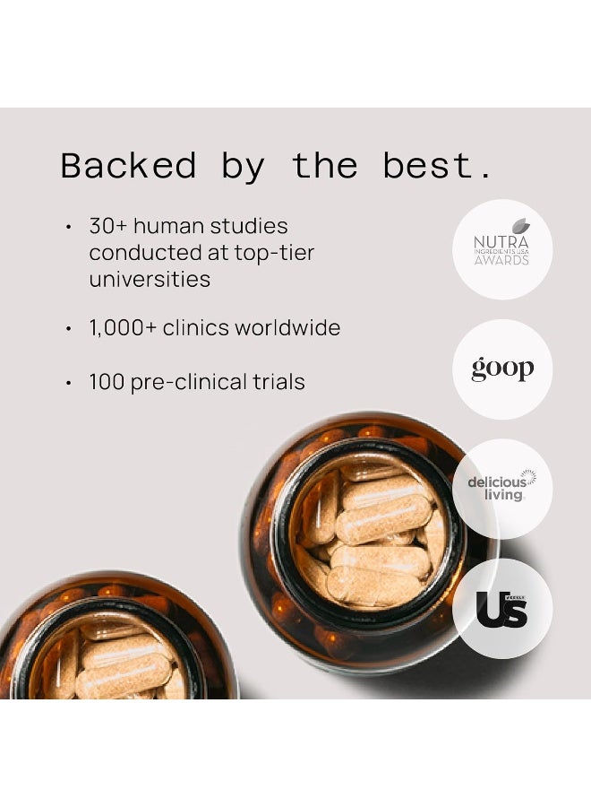 Quality of Life مكمل دعم المناعة كينوكو بلاتينوم AHCC 60 نباتي - Image 3