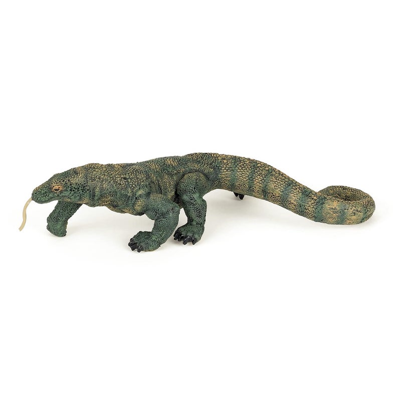 Papo -hand-painted - figurine -Wild animal kingdom - Komodo Dragon -50103 -Collectible - For Children - Suitable for Boys and Girls- From 3 years old - Image 1