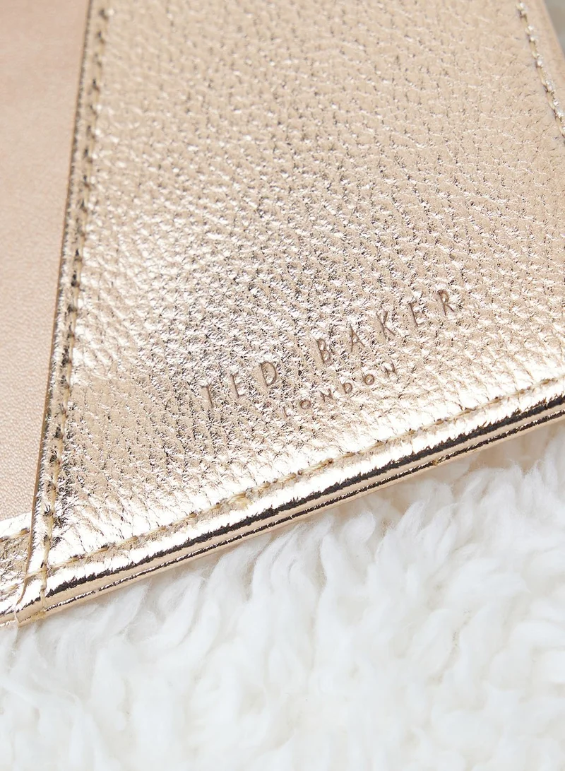 Ted Baker Jesssia Metallic Passport Holder