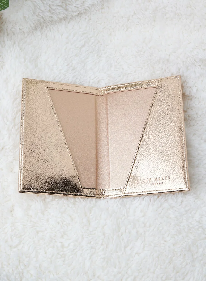 Ted Baker Jesssia Metallic Passport Holder