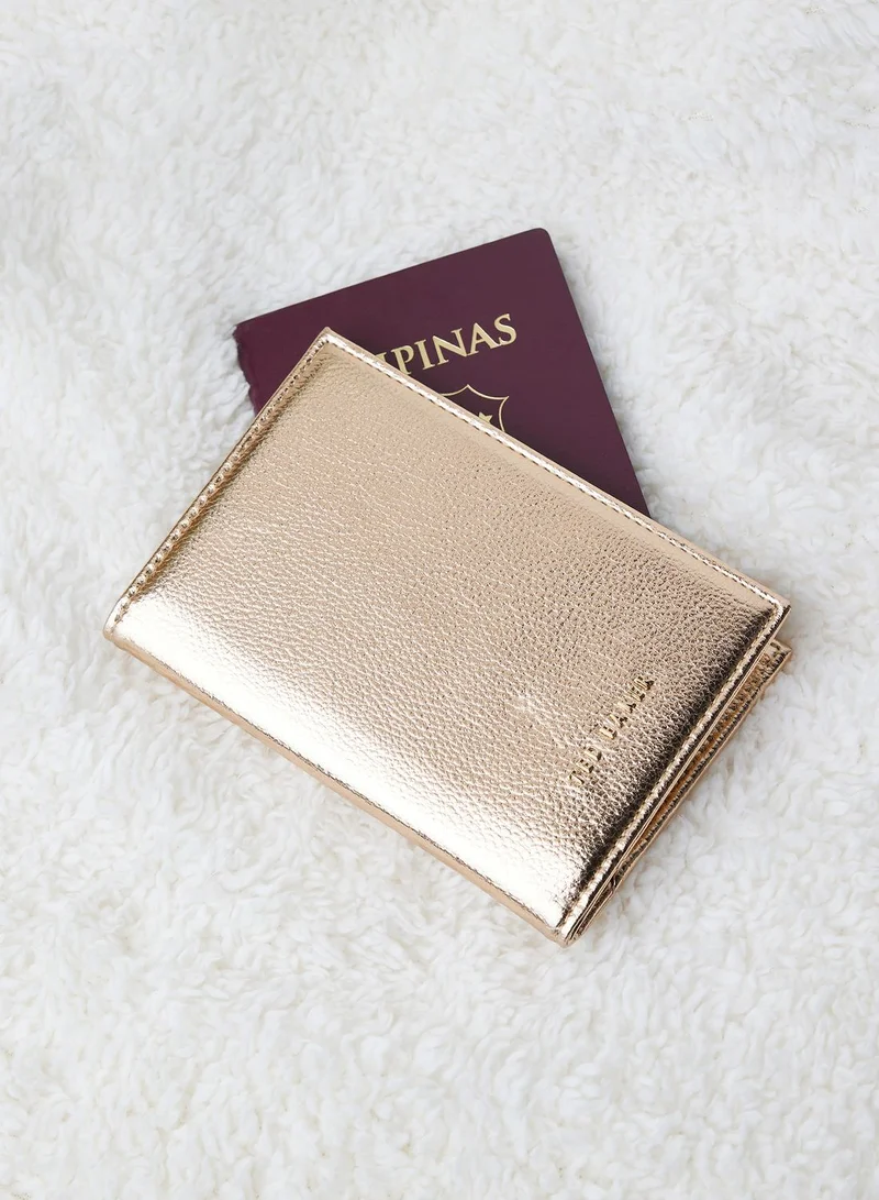 Ted Baker Jesssia Metallic Passport Holder