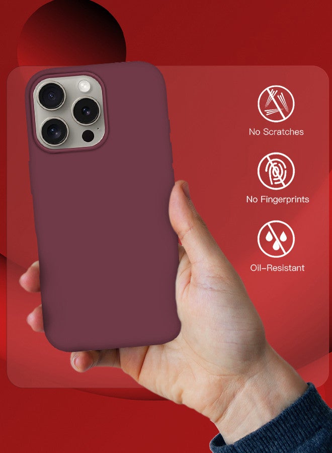 (for iPhone 16 Pro) Case, Slim Silicone Case, Full Covered Anti Scratch Shockproof Protective Cover - Image 4
