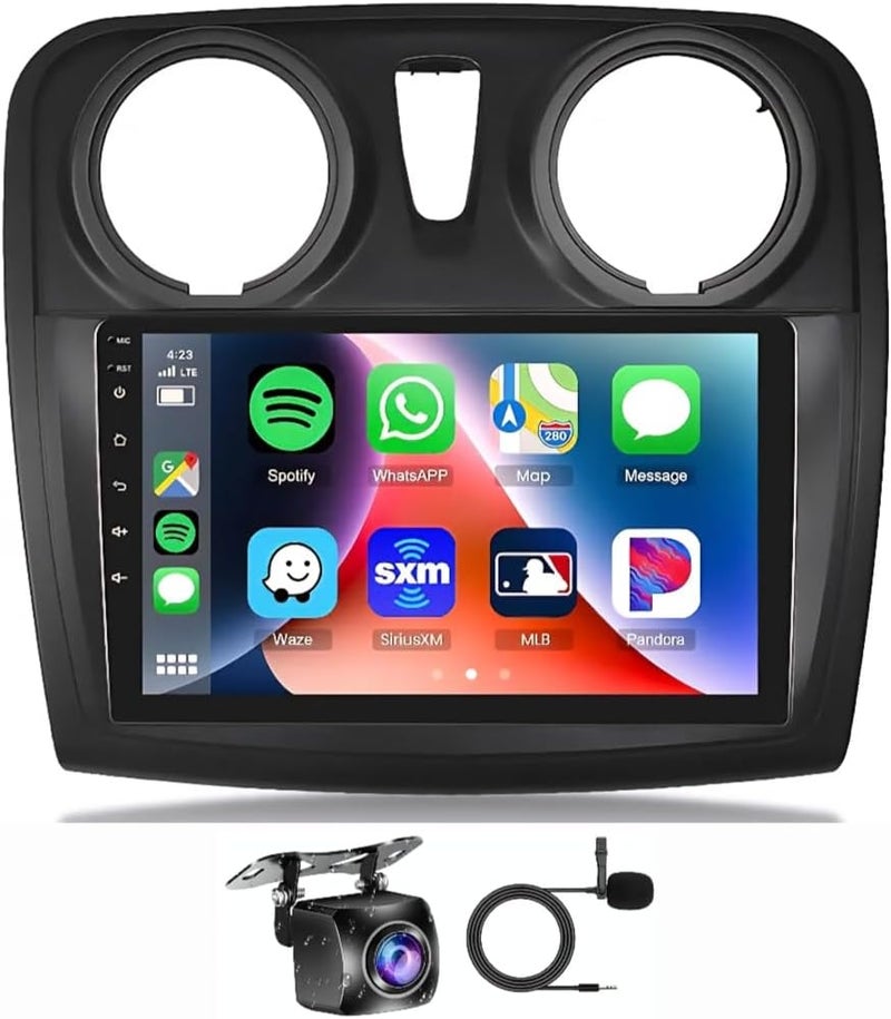 VIEREX 9-Inch Android Car Stereo for Renault Sandero II B52 - Image 1