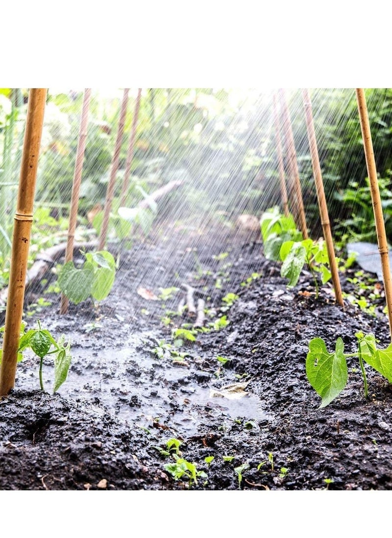 LINGWEI Natural Bamboo Poles Bamboo Stake For Plant Support Bamboo Garden Poles Strong Gardening Sticks For Indoors or Outdoors  - Image 2