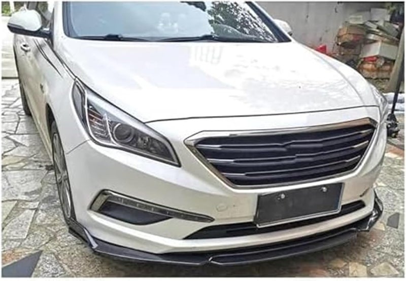 QASULER Front Bumper Spoiler for Hyundai Sonata 2015-2017 - Image 2