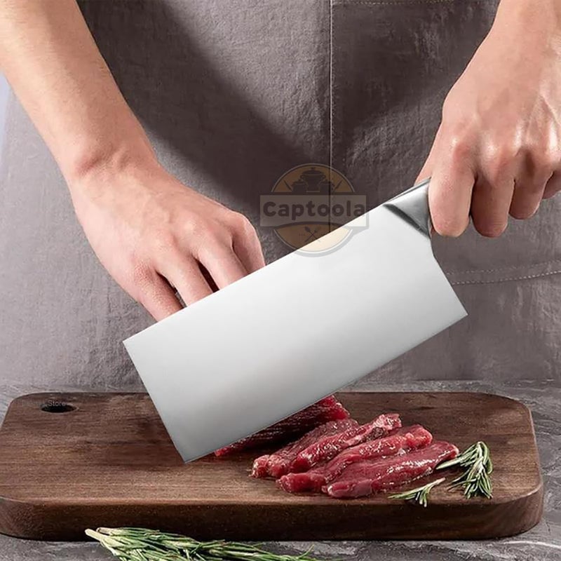 Captoola سكين كابتولا مع شارب ألماني من الفولاذ المقاوم للصدأ مقبض مجوف طقم من 2 - Image 5