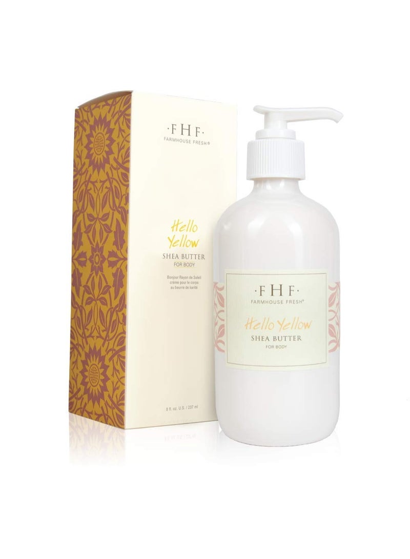 FarmHouse Fresh FarmHouse Fresh Hello Yellow Shea Butter, 8 Fl Oz - Image 1