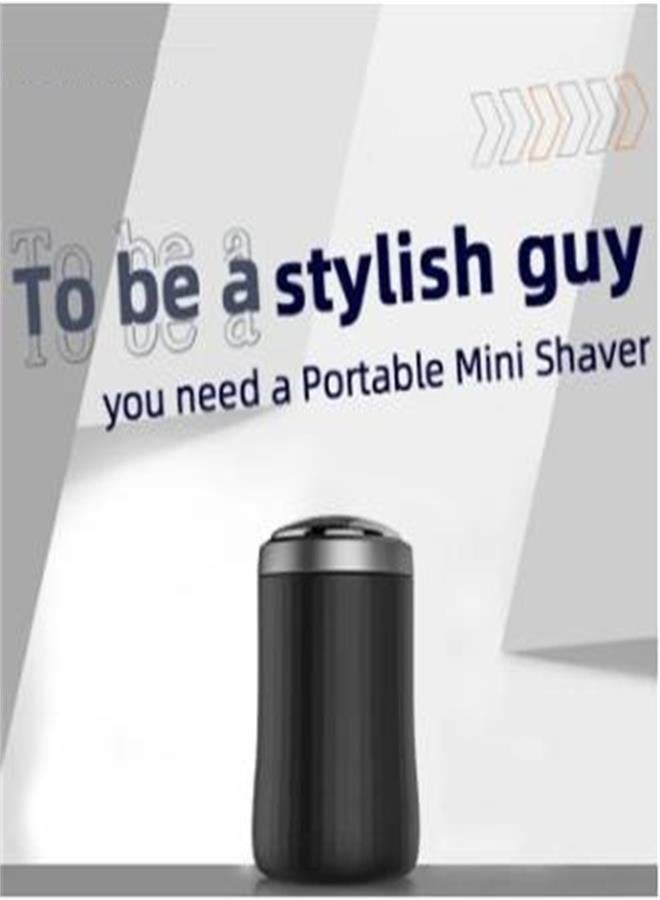 ماكينة حلاقة كهربائية صغيرة محمولة للرجال من النوع C USB لإعادة الشحن للسفر - Image 2