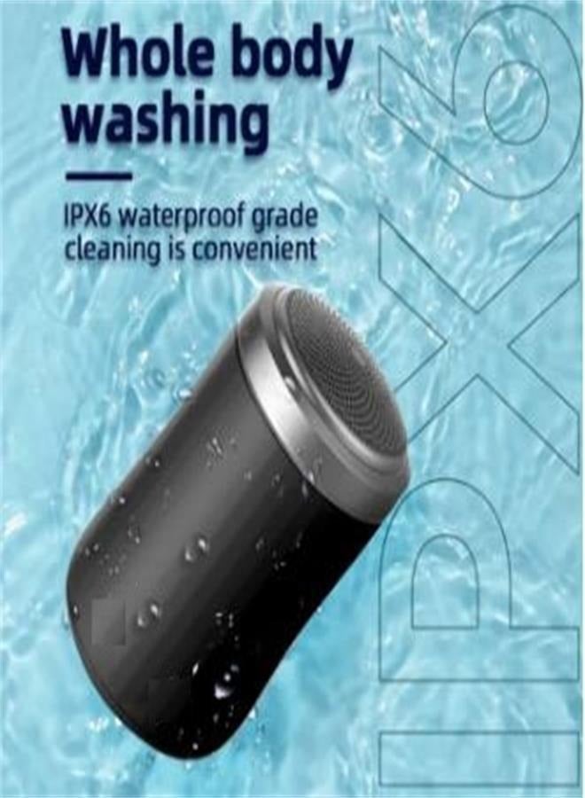 ماكينة حلاقة كهربائية صغيرة محمولة للرجال من النوع C USB لإعادة الشحن للسفر - Image 5