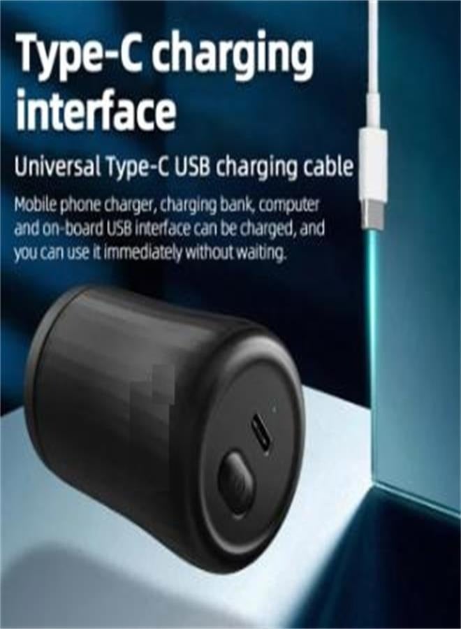 ماكينة حلاقة كهربائية صغيرة محمولة للرجال من النوع C USB لإعادة الشحن للسفر - Image 4