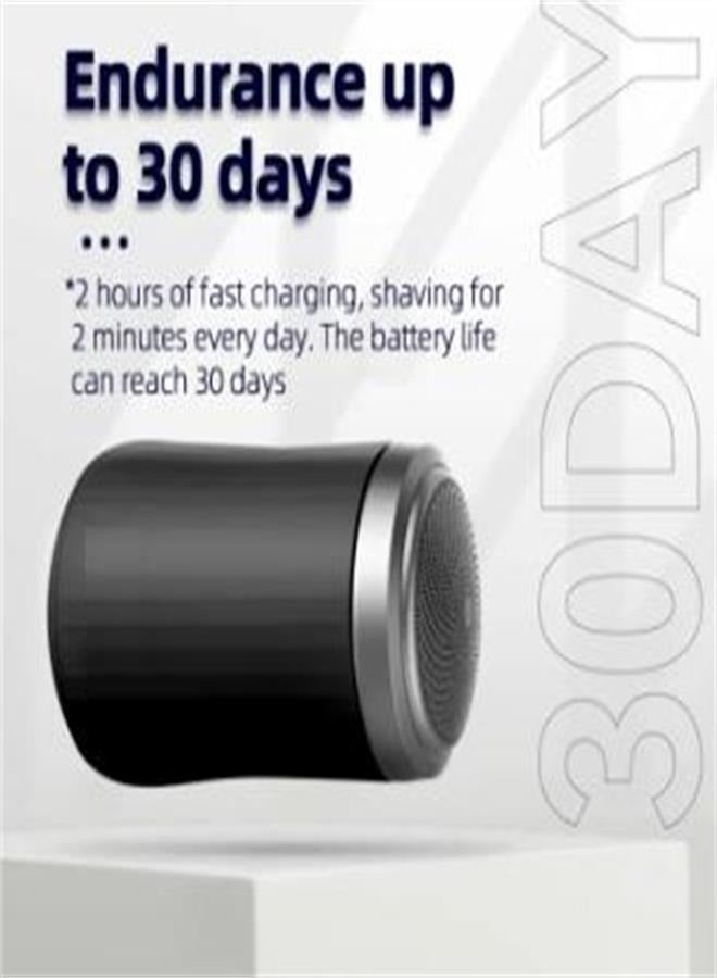 ماكينة حلاقة كهربائية صغيرة محمولة للرجال من النوع C USB لإعادة الشحن للسفر - Image 3