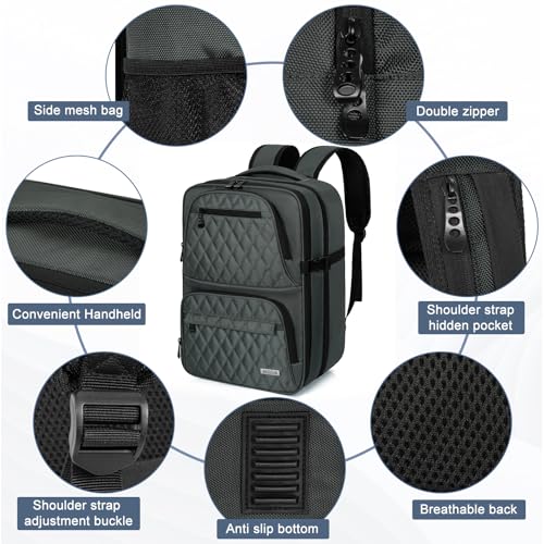 AKOZLIN Travel Gaming Console Backpack Compatible with Play Stantion 5 4 PS5 Pro/PS4/PS4 Pro/PS4 Slim/Xbox One X S With Pockets for Accessories [Video Game] - Image 3