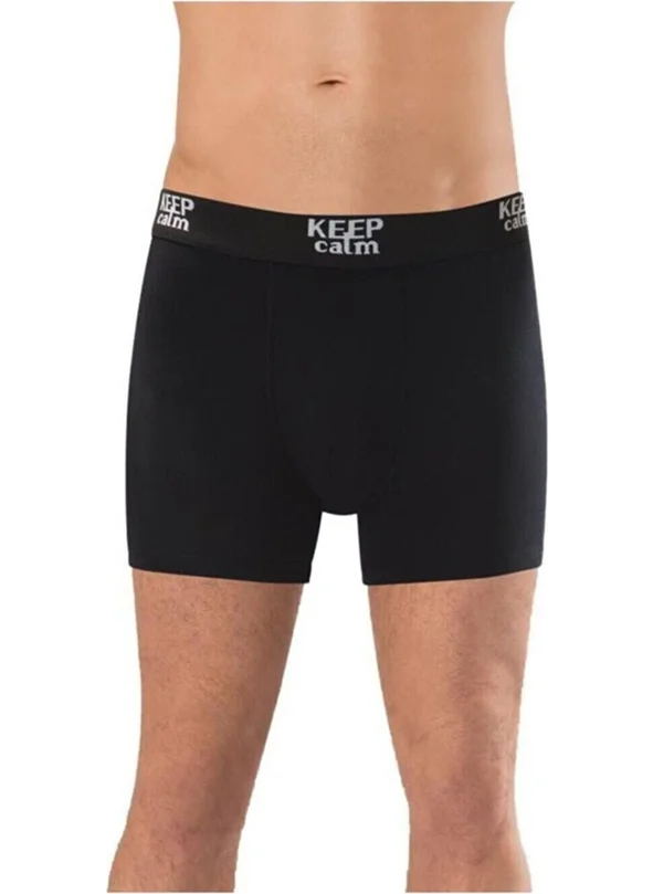 Anıt 6 Pieces Black Color Lycra Modal Boxer