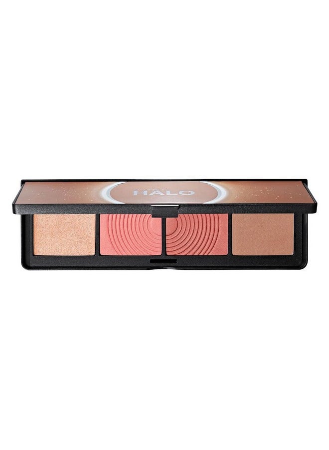 SmashBox Smashbox Halo Sculpt + Glow Face Palette | Vitamin E, Long Lasting, Contour + Highlighter, 0.55 Ounce, Back To Cali  - Image 1