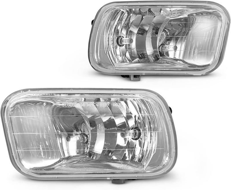 WEZEMLIGHT Fog Lights Assembly Replacement for Dodge RAM 1500 2500 3500 (2009-2018) with H10 12V 42W Halogen Bulbs - 1 Pair - Image 2