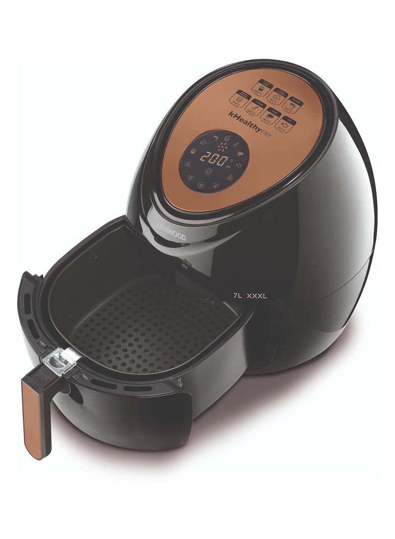 KENWOOD Digital Air Fryer XXXL 7.0L 2.5Kg 1800W With Rapid Hot Air Circulation For Frying, Grilling, Broiling, Roasting, Baking And Toasting 7 L 1800 W HFP72.000BK Black - Image 2
