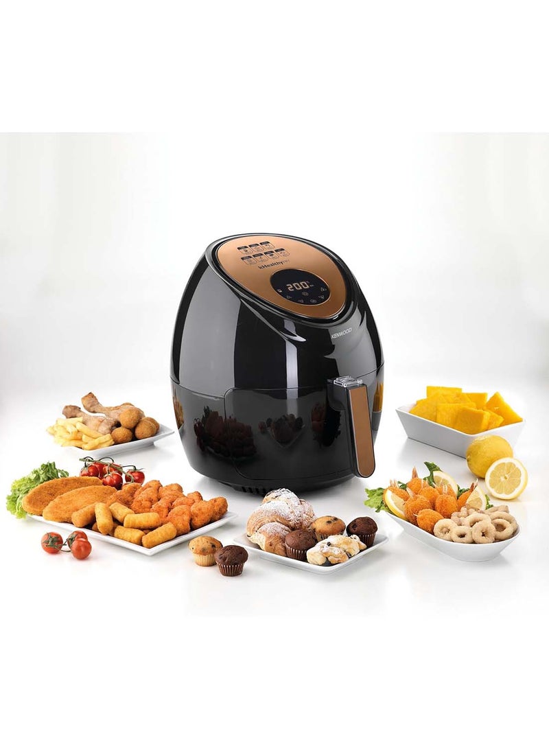 KENWOOD Digital Air Fryer XXXL 7.0L 2.5Kg 1800W With Rapid Hot Air Circulation For Frying, Grilling, Broiling, Roasting, Baking And Toasting 7 L 1800 W HFP72.000BK Black - Image 4