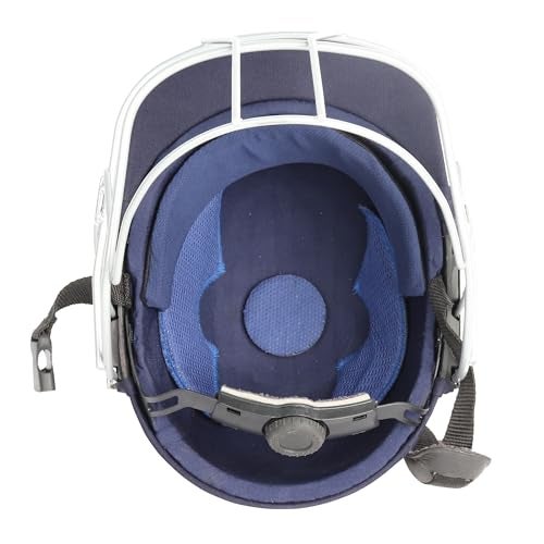 Shrey Classic Steel Cricket Helmet (Navy Blue, XL) - Image 4