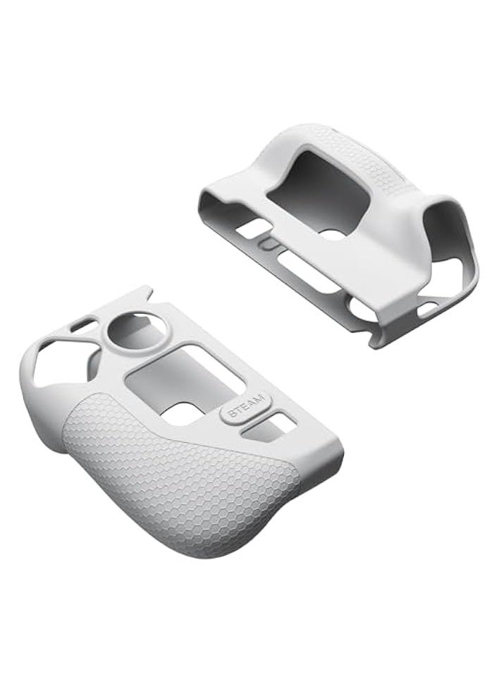 JSAUX Silicone Grip Protection Case Compatible for Steam Deck, Steam Deck Grip, Steam Deck GripSkin, GripArmor Silicone Sleeve Set (one Left and one Right) - GP0016 Grey  - Image 2
