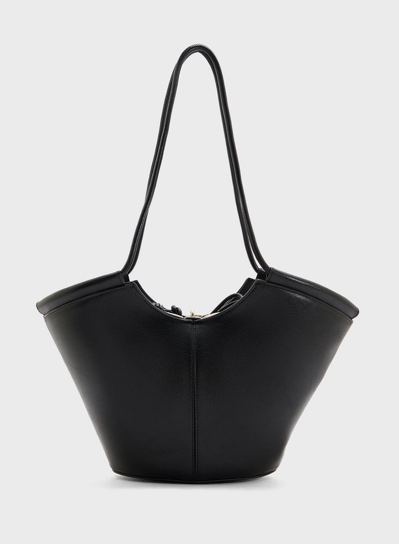 MANGO Mini Shopper-Style Shoulder Bag  - Image 1