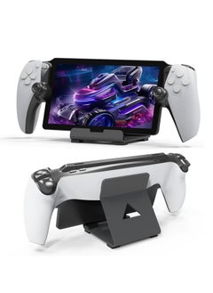 Generic PS Portal Stand, Stand Base Compatible with PS5 Portal Remote Player, Frosted Aluminum Alloy Holder with Anti-Slip Silicone Pad for PS Portal Handheld Console, Switch, and Mobile Phones  - Image 2