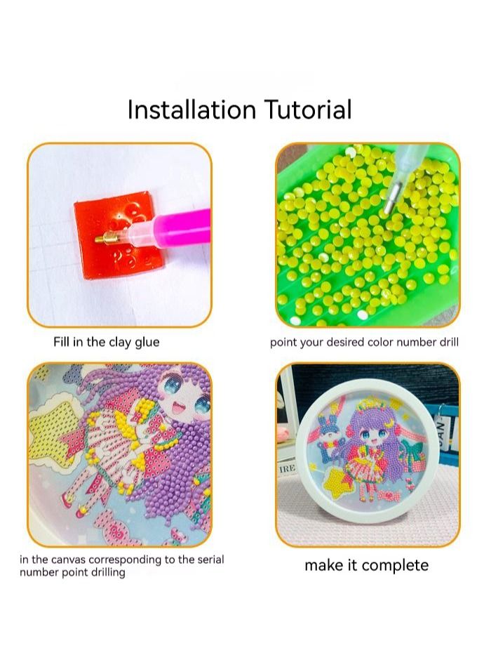 قائمة المنتجات ذات الصلة الماس اللوحة كيت مع الإطار والأدوات , 5D الماس DIY الفن الحرفية اللوحة , ملصقات اللوحة الماسية , الماس اللوحة - Image 5