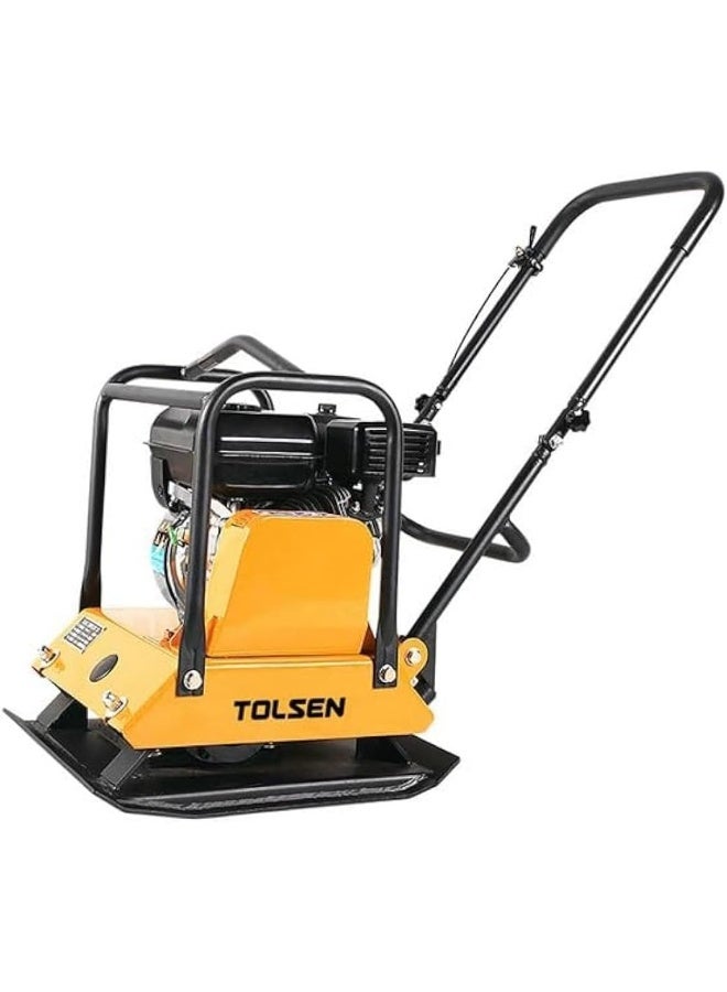 Tolsen - Gasoline Plate Compactor, 86104, 5.5Hp, 90Kg