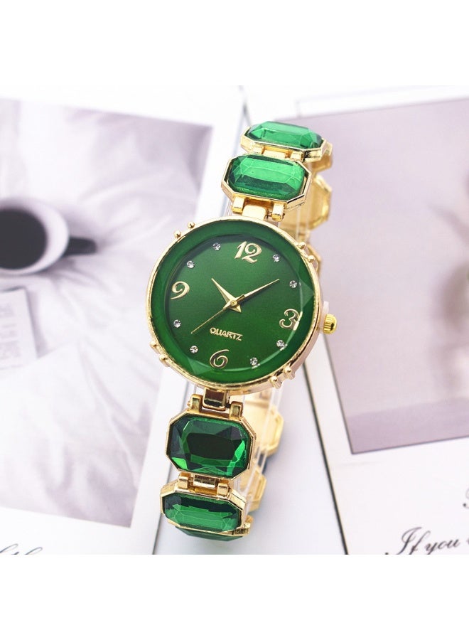 Mark Fairwhale Disk Shaped Small Square Candy Minimalist Women's Watch 