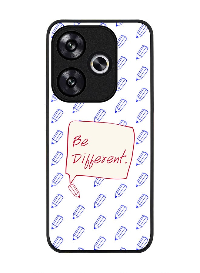 Stylizedd Rugged Black edge case for Xiaomi Poco F6 / Xiaomi Redmi Turbo 3, Slim fit Soft Case Flexible Anti Drop TPU Gel Thin Cover -  Be Different - Image 1