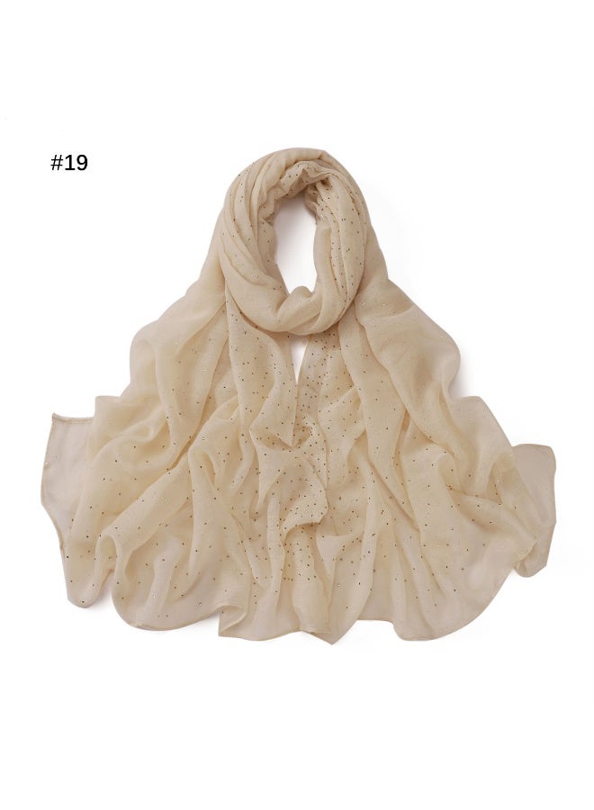 KUYING Lightweight And BreAthable Fashionable Headscarf 