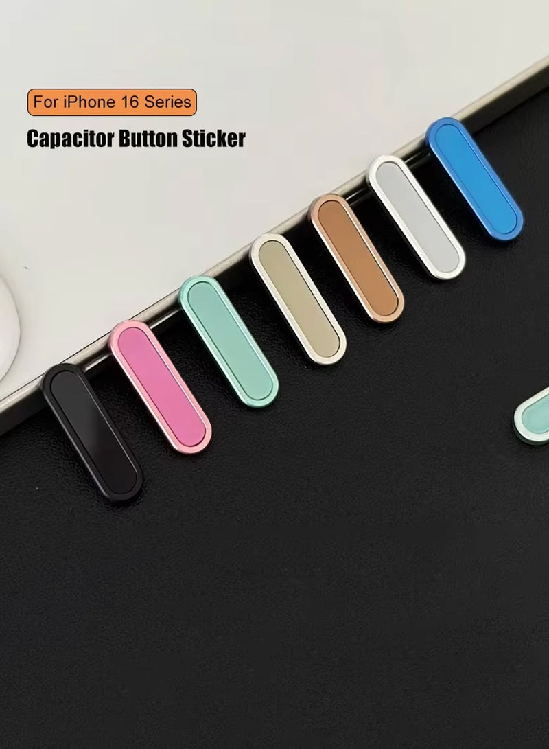 دبليو تيك ابل ايفون 16/16 بلس/16 برو/16 برو ماكس زر التقاط التحكم في الكاميرا، زر التقاط التحكم في الكاميرا الحساسة، حماية زر التحكم في الكاميرا - تيتانيوم الصحراء - Image 2