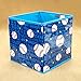 CAIT CHAPMAN HOME COLLECTION CAIT CHAPMAN HOME COLLECTION Passion for Baseball Collection 11"x11"x11" Storage Cube  - Image 2