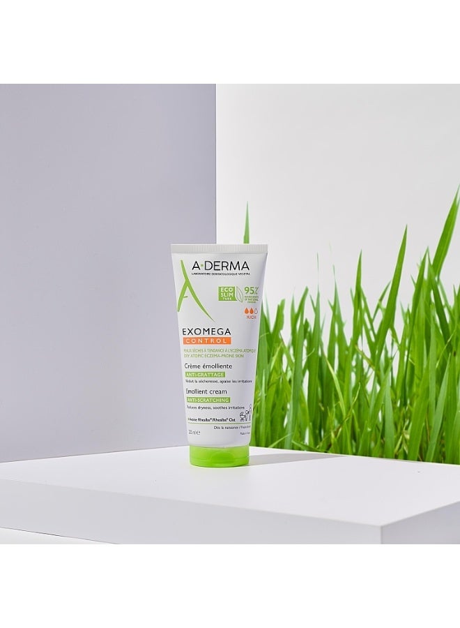 إيه-ديرما كريم A-Derma Exomega Control المرطب المضاد للحكة 200 مل - Image 2