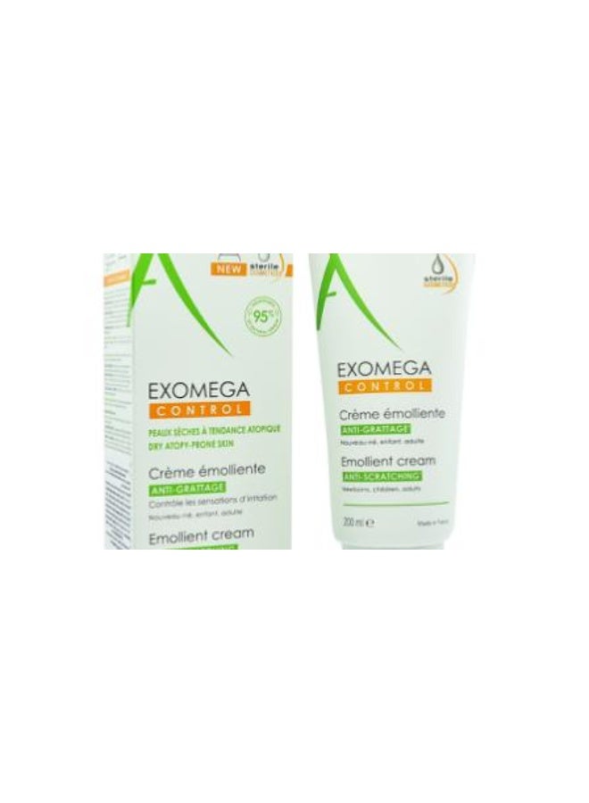 إيه-ديرما كريم A-Derma Exomega Control المرطب المضاد للحكة 200 مل - Image 4