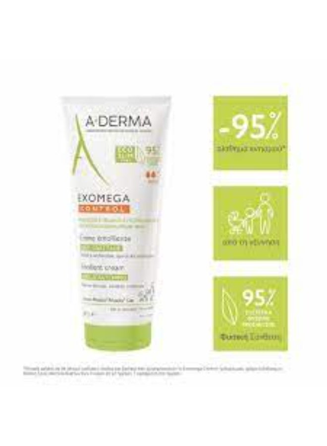 إيه-ديرما كريم A-Derma Exomega Control المرطب المضاد للحكة 200 مل - Image 3