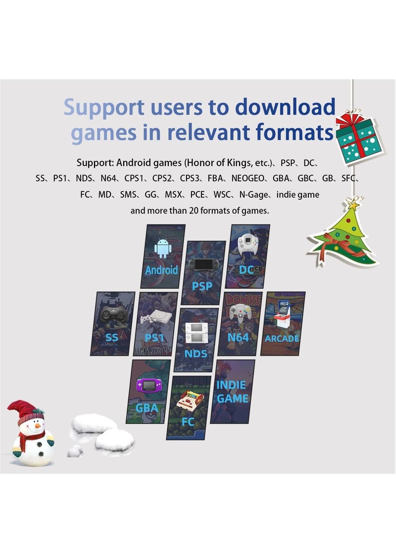 RG353VS Retro Handheld Game Linux System, RG3566 3.5 inch IPS Screen, with 64G TF Card Pre-Installed 4452 Games, Supports 5G WiFi 4.2 Bluetooth Online Fighting, Streaming and HDMI (Grey) - pzsku/Z7A39613569EABB320179Z/45/_/1691750050/9363e749-905c-483c-a776-8beab55cd1c0