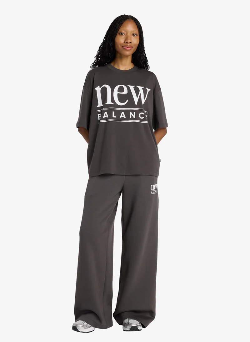 New Balance  Reimagined Oversized T-Shirt for Women | Best Price UAE