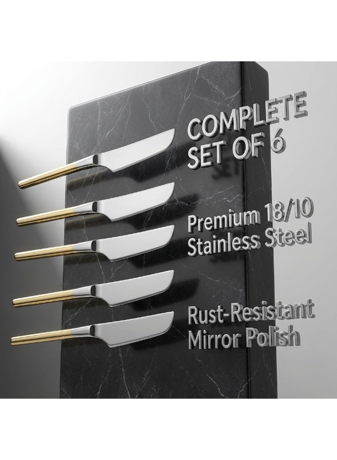 HB 38 pieces of Cutlery Set with holding stand / Stainless Steel with Gold Plated - Image 5