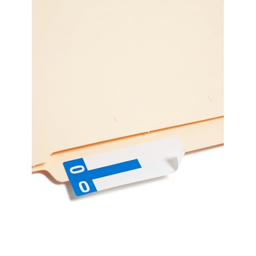 Smead AlphaZ NCC Color-Coded Label, B&O, Label Sheet, Dark Blue, 100 per Pack (67153) - Image 4