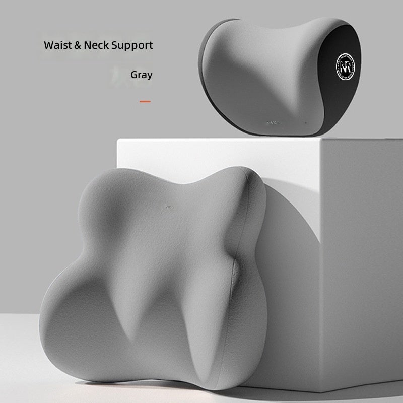 Deep Space Gray Headrest + Lumbar Support (W  Comfort)