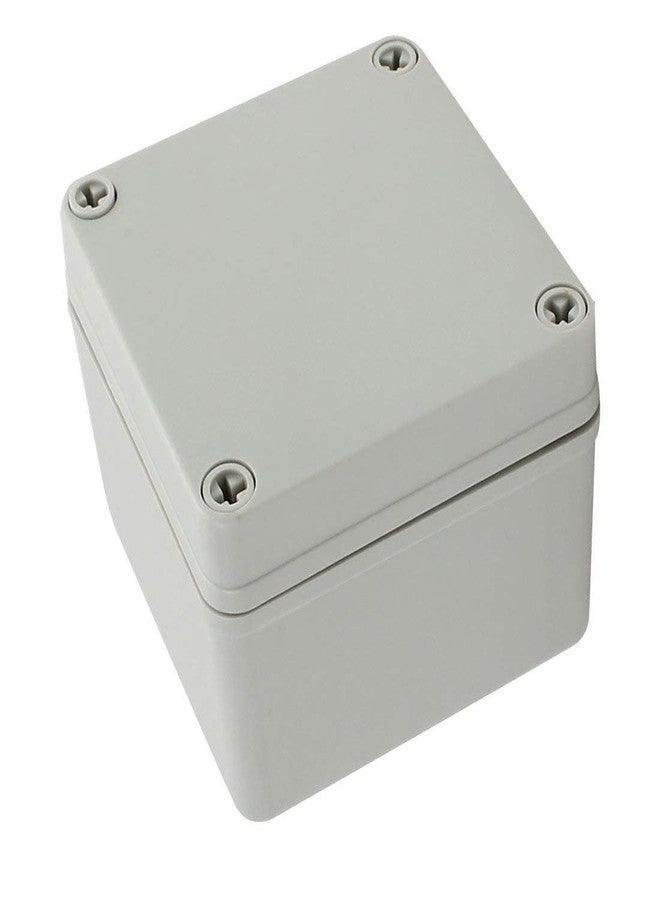 YXQ 100 x 100 x 75mm Electrical Project Case Junction Box IP65 Waterproof ABS DIY Power Outdoor Enclosure Gray (4 x 4 x 3 inches) - Image 1