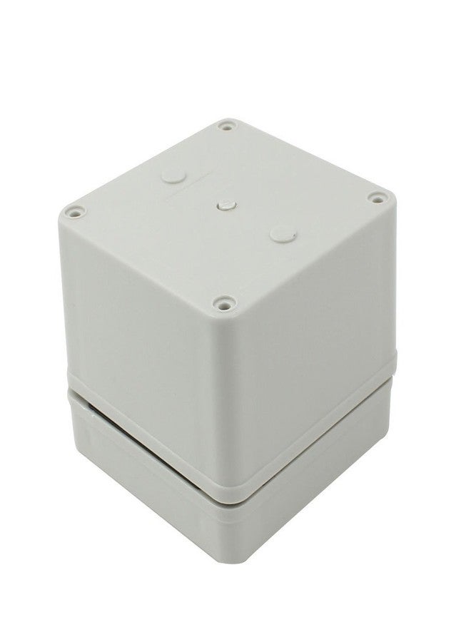 YXQ 100 x 100 x 75mm Electrical Project Case Junction Box IP65 Waterproof ABS DIY Power Outdoor Enclosure Gray (4 x 4 x 3 inches) - Image 3