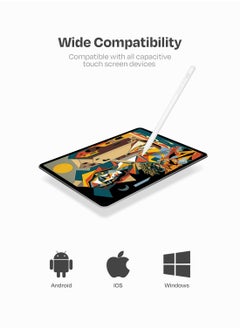PARAJOHN Stylus Pen For Touch Screens, Samsung, Apple Ipad, Capacitive Pen With High Sensitivity & Fine Point Dsic Tip, Universal for iPhone/iPad & Other Touch Screens  - Image 3