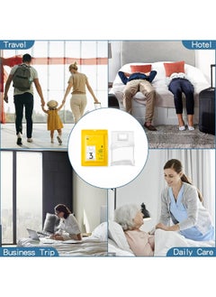 Sharpdo 3 PCS Disposable Bed Sheets Travel Sheets for Hotel, Disposable Sheets for Bed Travel Bedding Cover Portable Sheet with 1 Quilt Cover, 1 Sheet and 1 Pillowcase for Travel Business Trip Spa Hotel 200*220cm  - Image 2